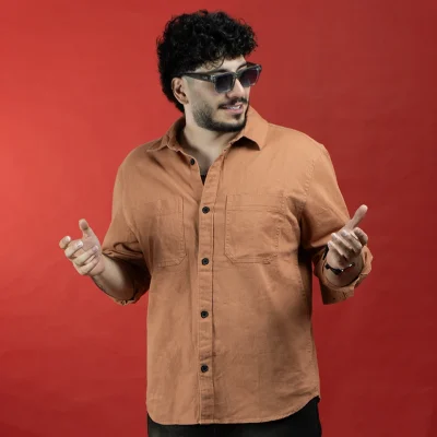 پیراهن کتان